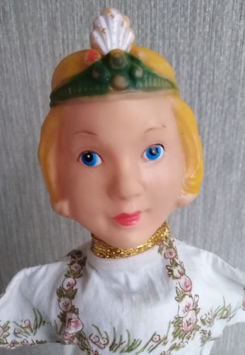 Handpuppe prinzessin 70er - handpuppe, prinzessin,
