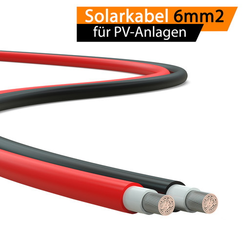 Solarkabel 6mm kabel - 6mm², pv