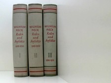 Wilhelm Pieck - Reden und