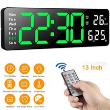Led digital wanduhr - led,