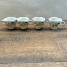 4x Colditz Inglasur DDR Tassen