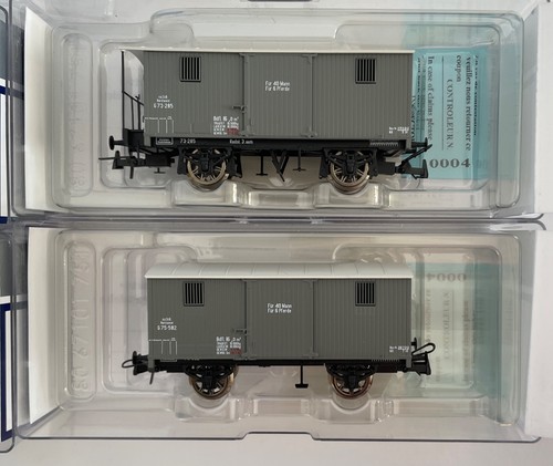 Zwei achs güterwagen set - 2-achs,
