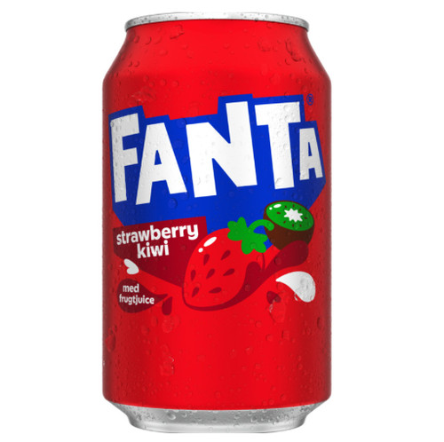 Fanta strawberry kiwi - strawberry, &