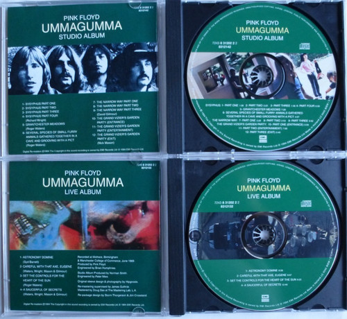 Pink floyd ummagumma x cd - -,