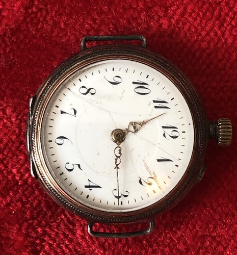 800er silber cylindre rubis - silber,