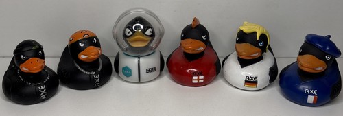 6er set enten axe vintage - set,