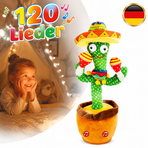 Interaktiver tanzender kaktus - interaktiver,