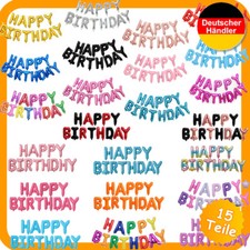 HAPPY BIRTHDAY BALLON GIRLANDE