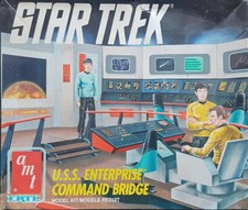 amt ERTL Star Trek U.S.S. Enterprise Command Bridge Model Kit 6007 1:32