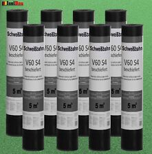 Schweißbahn V60 S4 beschiefert 8 x 5 m² GRÜN Bitumenbahn Schweissbahn Dachpappe 