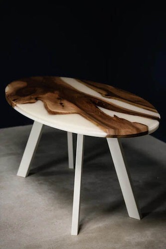 Weiße epoxid tischplatten - weiße,