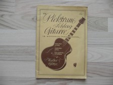 Die Plektrum-Schlag-Gitarre im