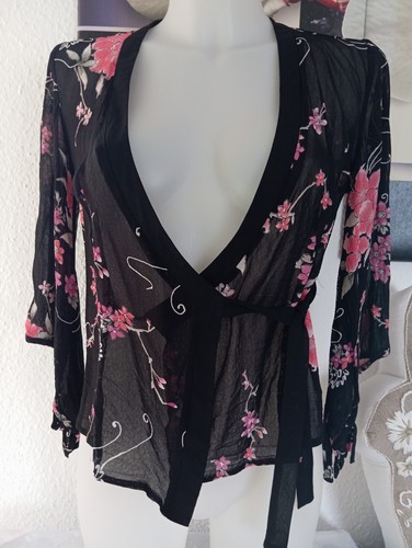 Damen wickeljacke blazer s - gr.,