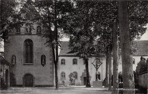 407455 franziskanerkloster - ak,