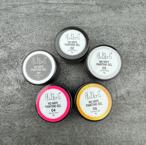Stamping gel set - 5, 5