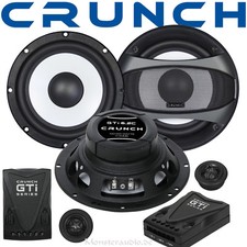 Crunch GTI6.2C 16,5cm 2-Wege Lautsprecher Set Auto Boxen 200 Watt 25mm Hochtöner