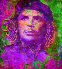 Motiv Che Guevara  90x100 Acrylglas Bild/Loft/Glas/Pop Art/Street Art/Loft