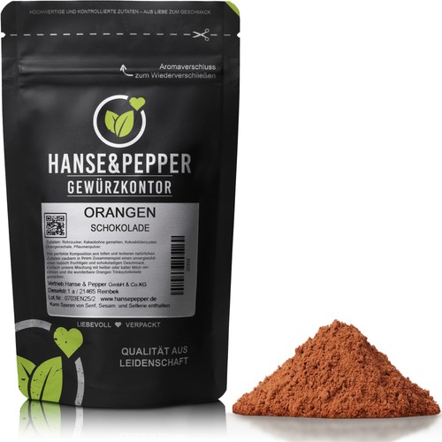 250g orangen schokolade - 250g,