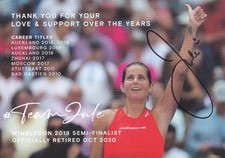 Autogrammkarte Julia Görges -