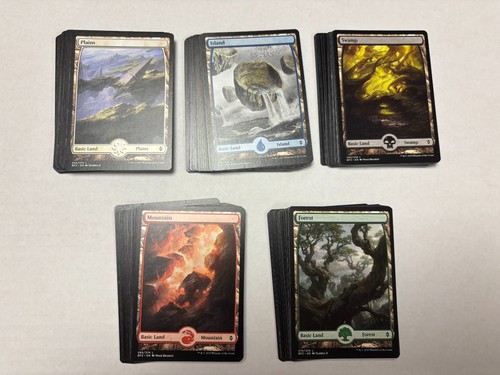 100 full art - land, (je