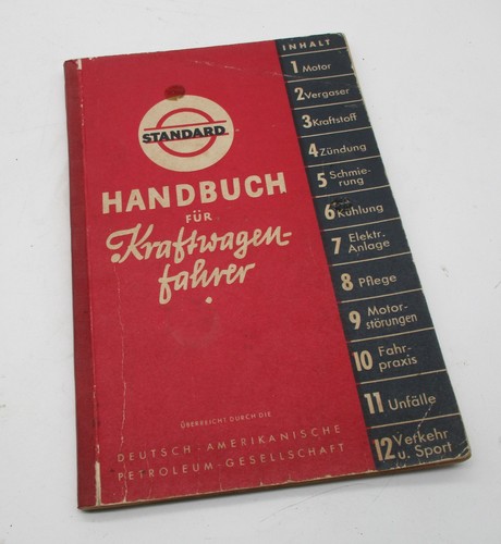 Handbuch für kraftfahrer - handbuch,