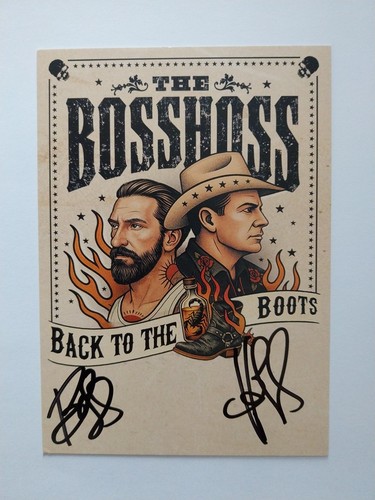 The boss hoss autogramm - hoss,