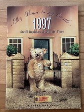 Steiff Katalog Repliken & Classic Tiere 1997