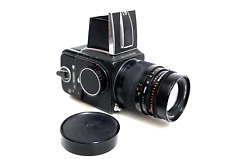 Hasselblad 500C/M CM schwarz + Filmrückseite A12 + Carl Zeiss Sonnar T* 150mm/f:4