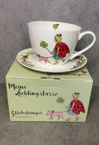 Fine bone china jumbo tasse - china,