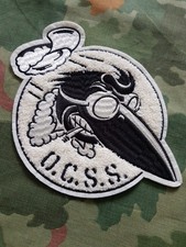 Old Crow Chenille Patch Repro