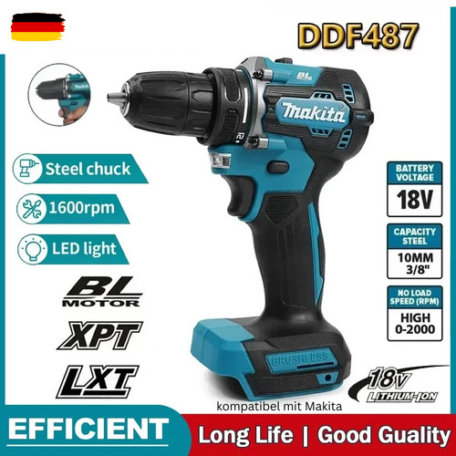 Makita ddf487 18v brushless - ddf487,