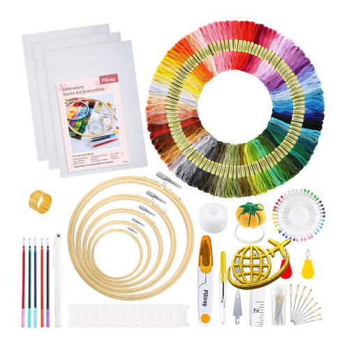 Stickerei set mit - stickerei, 5