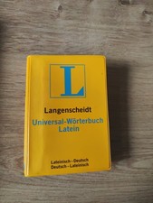 Langenscheidt Universal Wörterbuch Latein Taschenbuch 