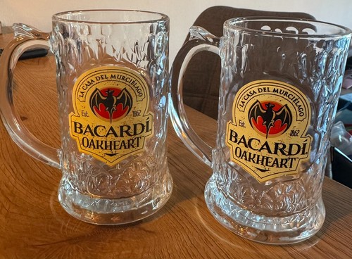 Bacardi oakheart glaskrug - bacardi, –