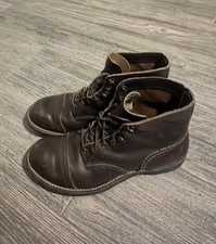 Iron Ranger boots 9.5 D Ebony