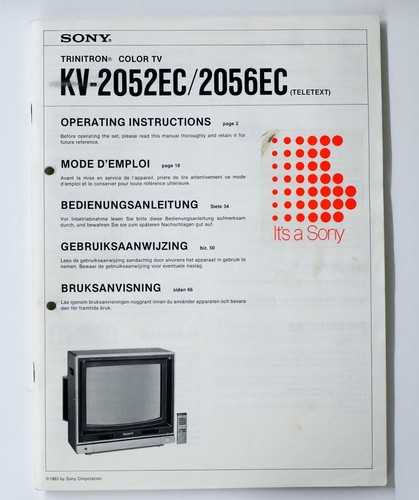 Original sony 2052ec - original,