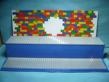 Lego  Schaukasten, Aufbewahrungsbox, transparent, 39,5x14,5x19 cm