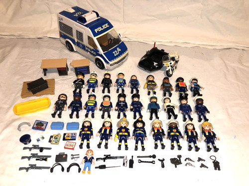 Riesiges playmobil polizei - playmobil,