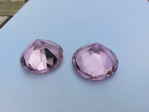 Glasdiamant 4cm rosa - x,