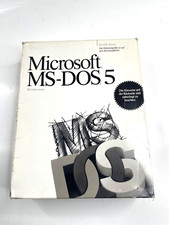 Microsoft MS DOS 5