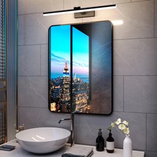 Schwarz Badezimmerspiegel