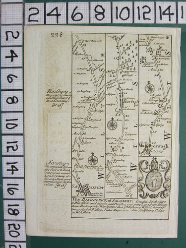 1759 antik landkarte doppel - antik,