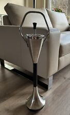 Designer Aschenbecher Mid Century Art-Deco Drehascher Roulette Standaschenbecher