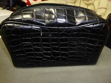 Kulturbeutel von Kitana Herren groß,schwarz