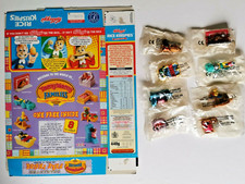 1997 Kelloggs Müsli Reis Krispies Teeny Weeny Families Set & Paket