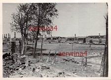 Ausgebrannte Häuser nach