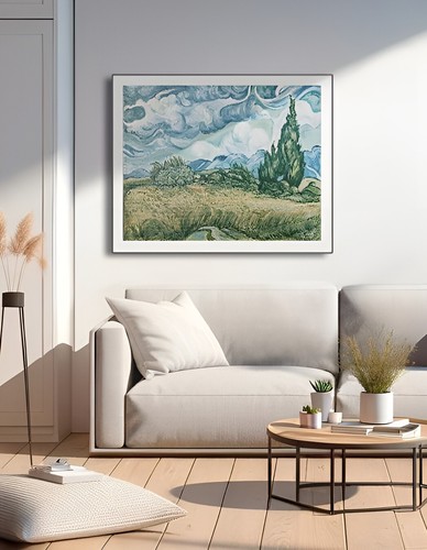 Bild deko weizenfeld mit - deko,