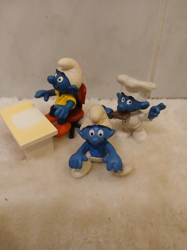 Schleich schlümpfe - 3, x