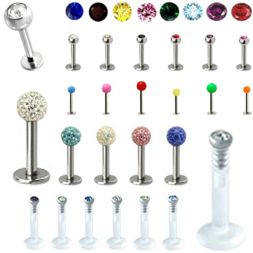 Labret piercing lippenpiercing - labret,