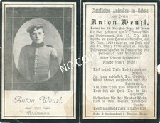 Foto WK I Sterbebild